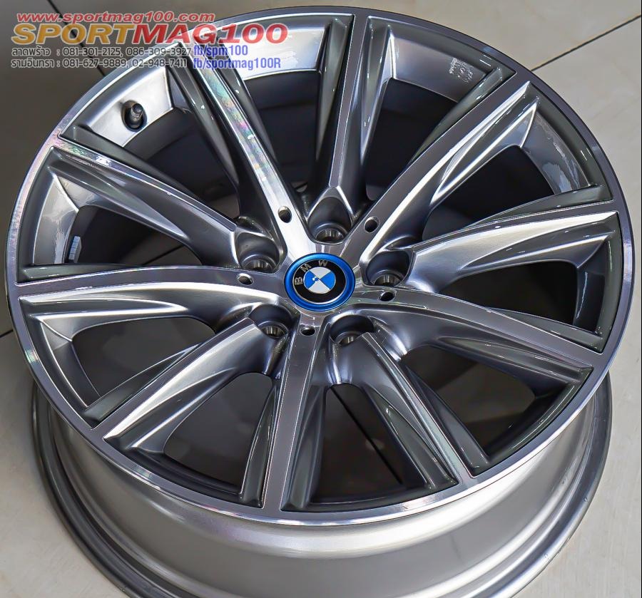 ล้อแม็กมือสองแท้ห้าง BMW M5 5รู112 ET30 กันเมทาลิก 8-18นิ้ว(รามอินทรา)