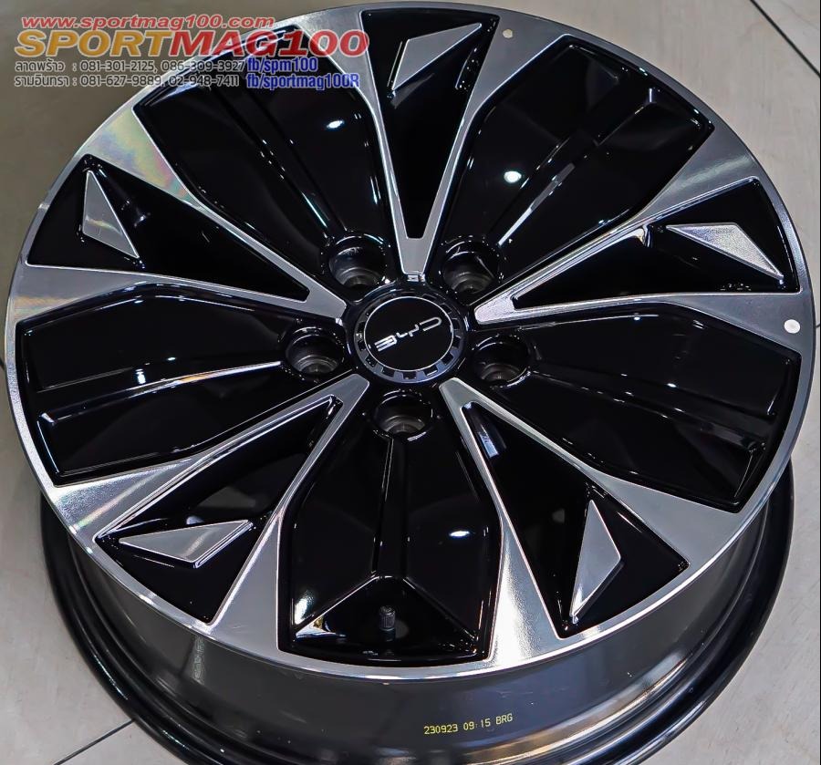 แม็กซ์ป้ายแดง BYD Seal ET45 ดำหน้าเงา 7-18นิ้ว(รามอินทรา)
