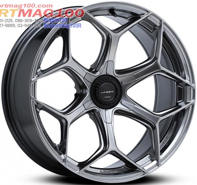 ล้อแม็กใหม่ FlowForming Lenso VAMOS6 VT6 LITETECH+ ขอบ20นิ้ว 6รู139.7 กว้าง9 Offset18 ไฮเปอร์แบล็ค
