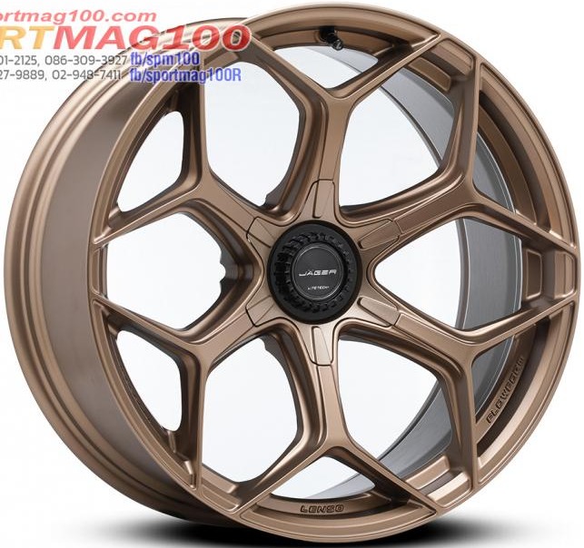 ล้อแม็กใหม่ FlowForming Lenso VAMOS6 VT6 LITETECH+ ขอบ20นิ้ว 6รู139.7 กว้าง9 Offset18 สีทองแดง