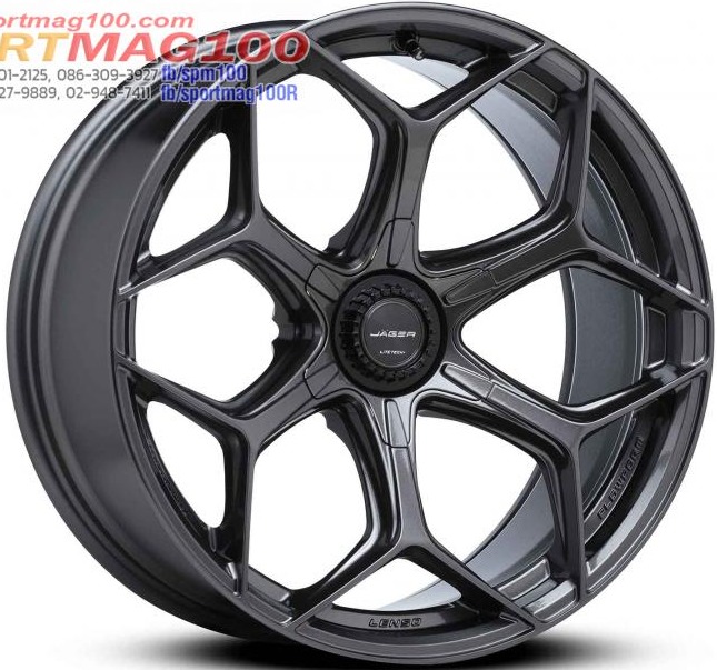 ล้อแม็กใหม่ FlowForming Lenso VAMOS6 VT6 LITETECH+ ขอบ20นิ้ว 6รู139.7 กว้าง9 Offset18 สีไฮเปอร์ดาร์ค