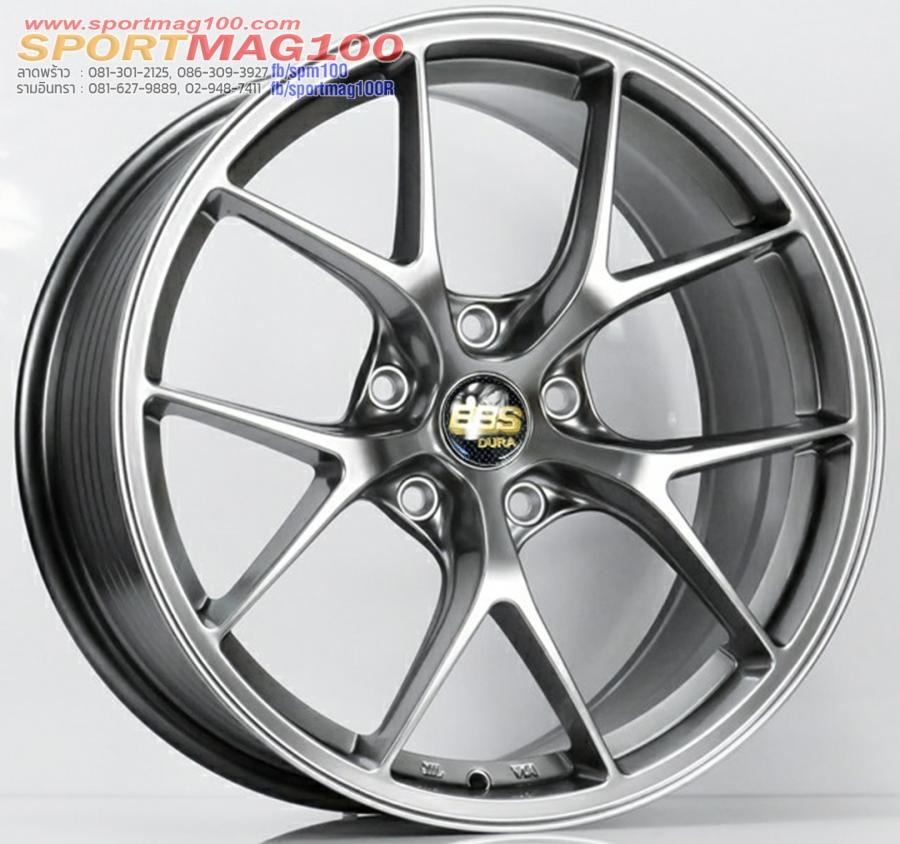 ล้อแม็ก MGW RID FlowForming ขอบ17นิ้ว กว้าง7.5นิ้ว 5รู114.3/112 Offset35 สีไฮเปอร์แบล็ค