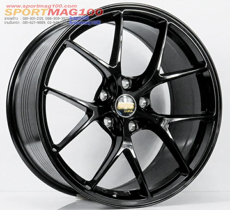 ล้อแม็ก MGW RID FlowForming ขอบ18นิ้ว กว้าง8.5นิ้ว 5รู120 Offset38 สีดำเงา