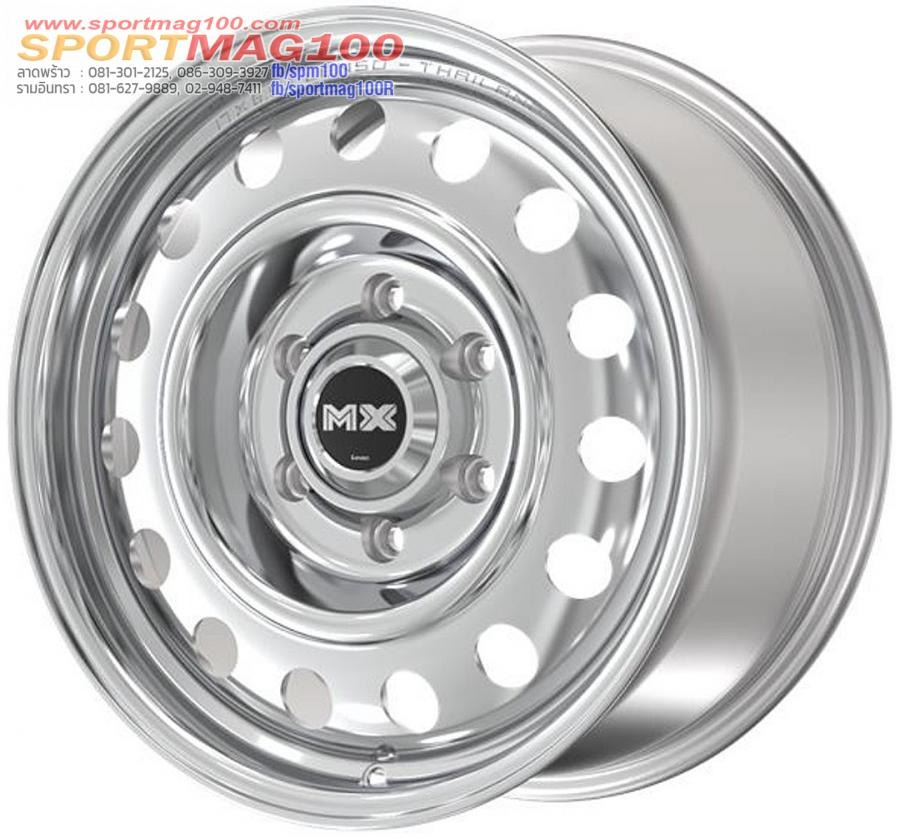 ล้อแม็ก Lenso MX LANDKING LITETECH+ FlowForming ขอบ17นิ้ว กว้าง8.5นิ้ว 6รู139.7 Offset27 สีเงิน