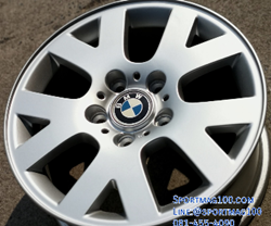 แม็กซ์มือสอง Bmw E46 5รู120 ET7 ซิลเวอร์ 7-16นิ้ว