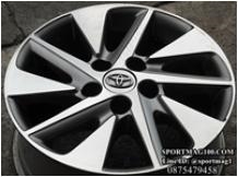 ล้อแม็กมือสองแท้ห้าง Toyota Alphard 5รู114 เทาหน้าเงา 6.5-16นิ้ว(ลาดพร้าว)