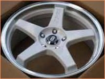 สินค้าใหม่ : แม็กEnkei Ev5 สีขาว สำหรับVigo-Titanรุ่น5รู-18นิ้ว(h+)