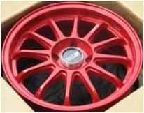 สินค้าใหม่ : แม็กซ์ใหม่ SSR Type-F สีแดง 4รู100 15นิ้ว
