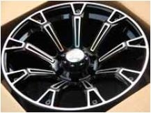 สินค้าใหม่ : แม็กซ์ใหม่ Lenso Intimidator6 สีดำเงา 6รู-18นิ้ว