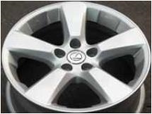 แม็กซ์มือสองแท้ Lexus RX สีซิลเวอร์ 5รู114 18นิ้ว+