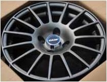 สินค้าใหม่ : แม็กซ์ใหม่ Oz Racing สีเทา 4รู100 15นิ้ว