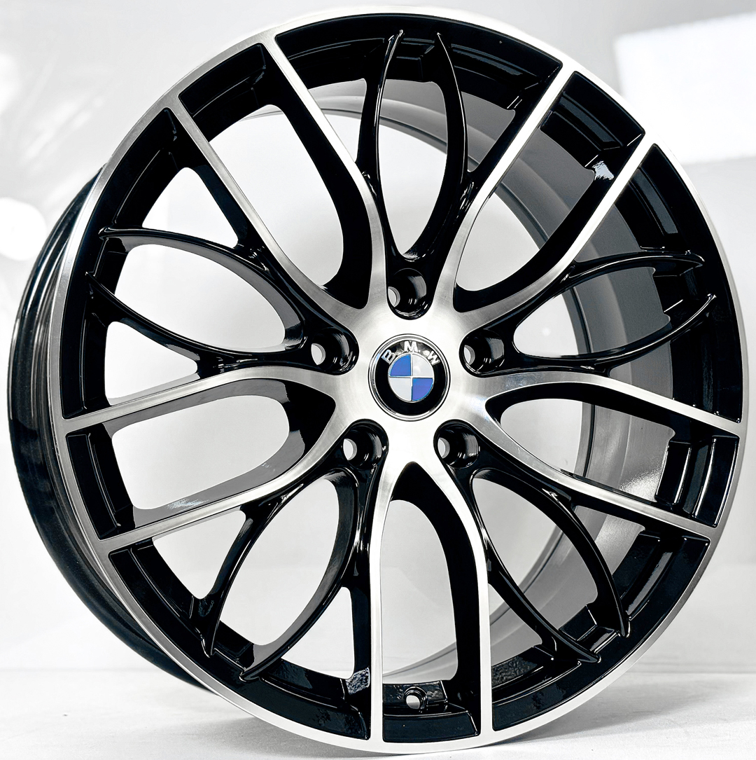 ล้อแม็ก ล้อแม็ก Msport  5รู120 Offset20 ดำเงา กว้าง8 ขอบ18นิ้ว 	