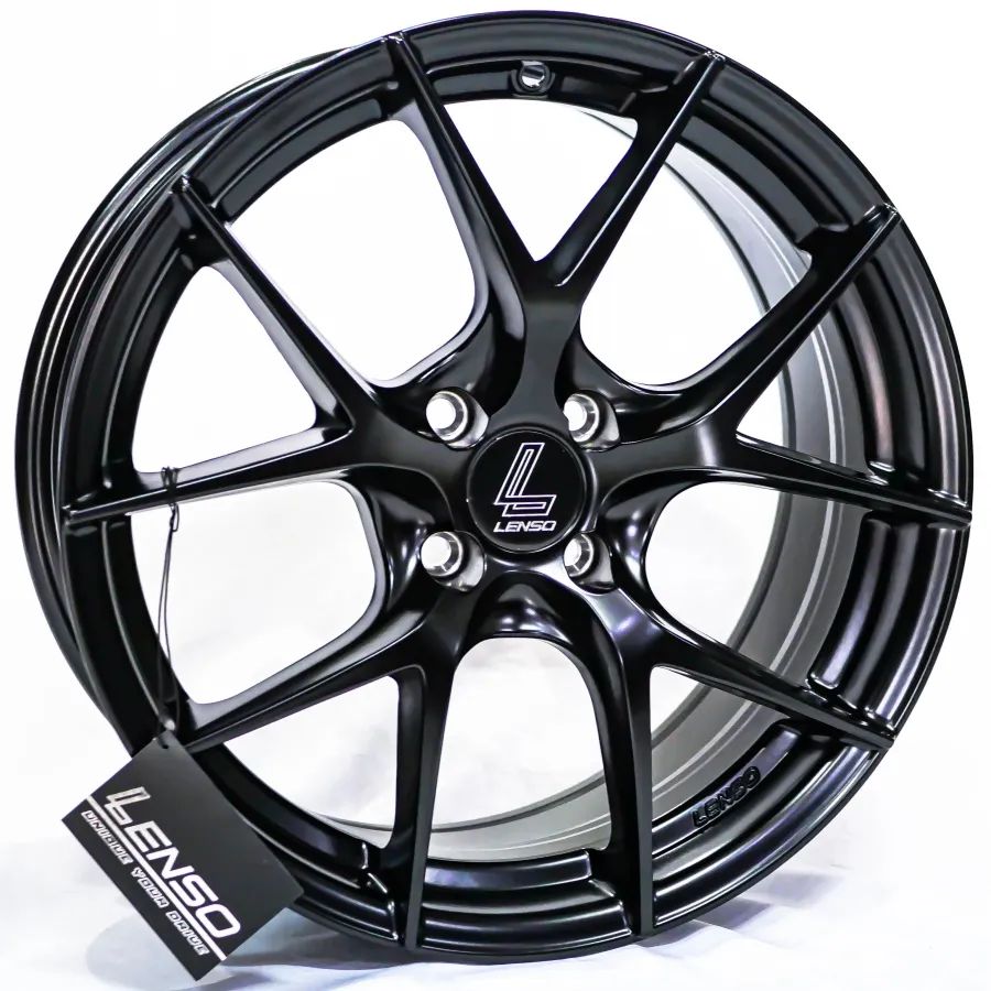 ล้อแม็กใหม่ Lenso JagerDyna JAD 4รู100 ET35 ดำกึ่ง 7.5-17นิ้ว ล้อแม็ก ล้อแม็กใหม่ Lenso JagerDyna JAD 4รู100 ET35 ดำกึ่ง 7.5-17นิ้ว