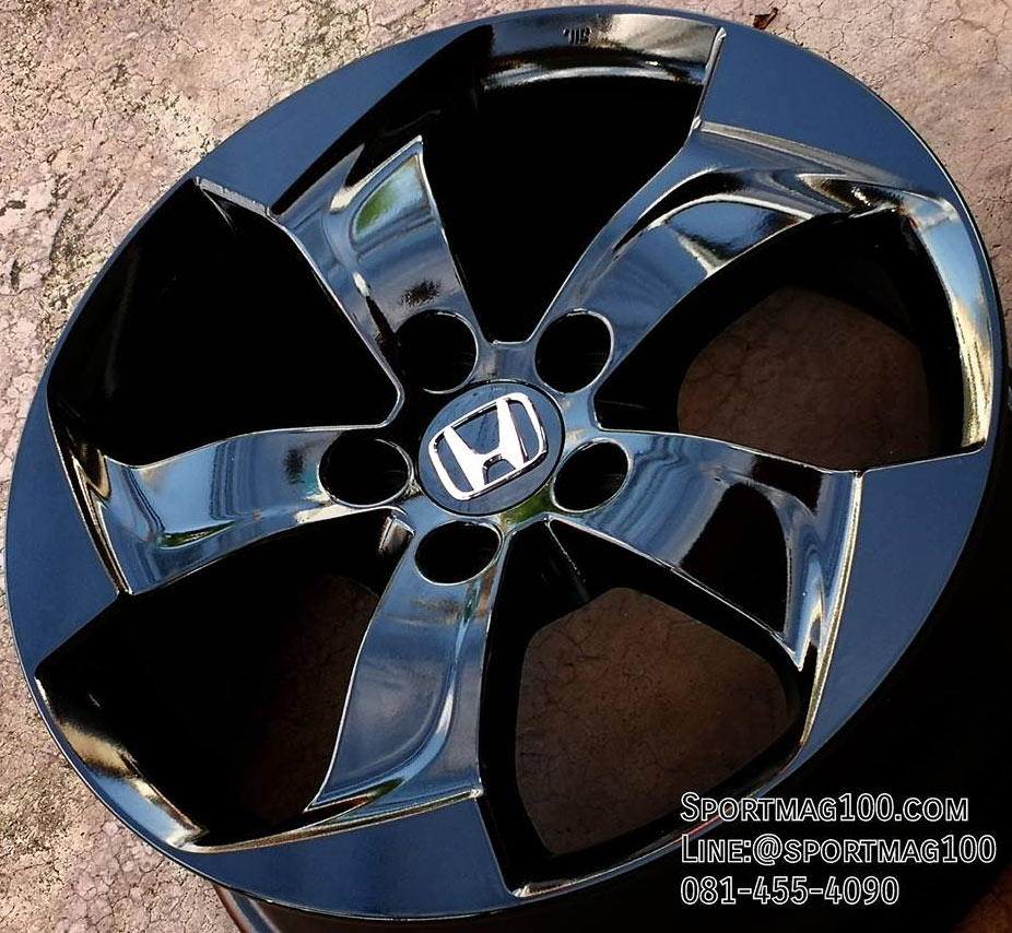 แม็กซ์มือสอง Honda HRV 5รู114 รมดำ 7-17นิ้ว(รามอินทรา) ล้อแม็ก แม็กซ์มือสอง Honda HRV 5รู114 รมดำ 7-17นิ้ว(รามอินทรา)