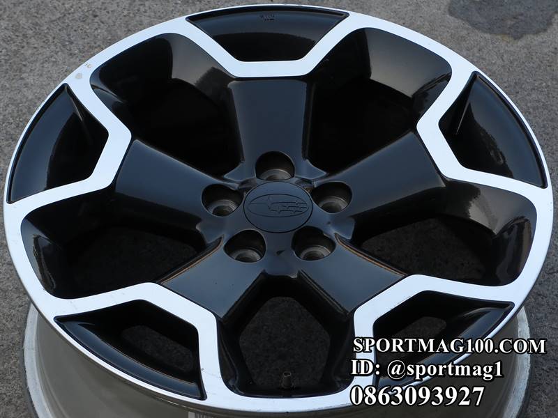 ล้อแม็กซ์มือสอง Subaru XV 5รู100 ดำหน้าเงา 7-17นิ้ว(รามอินทรา) ล้อแม็ก ล้อแม็กซ์มือสอง Subaru XV 5รู100 ดำหน้าเงา 7-17นิ้ว(รามอินทรา)