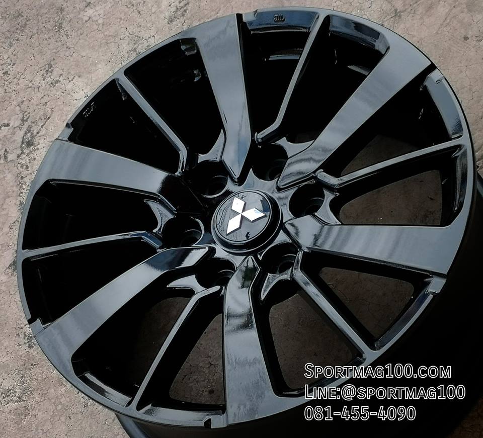 แม็กซ์ป้ายแดง Pajero Modify 6รู139 ET38 รมดำ 7.5-18นิ้ว(รามอินทรา) ล้อแม็ก แม็กซ์ป้ายแดง Pajero Modify 6รู139 ET38 รมดำ 7.5-18นิ้ว(รามอินทรา)