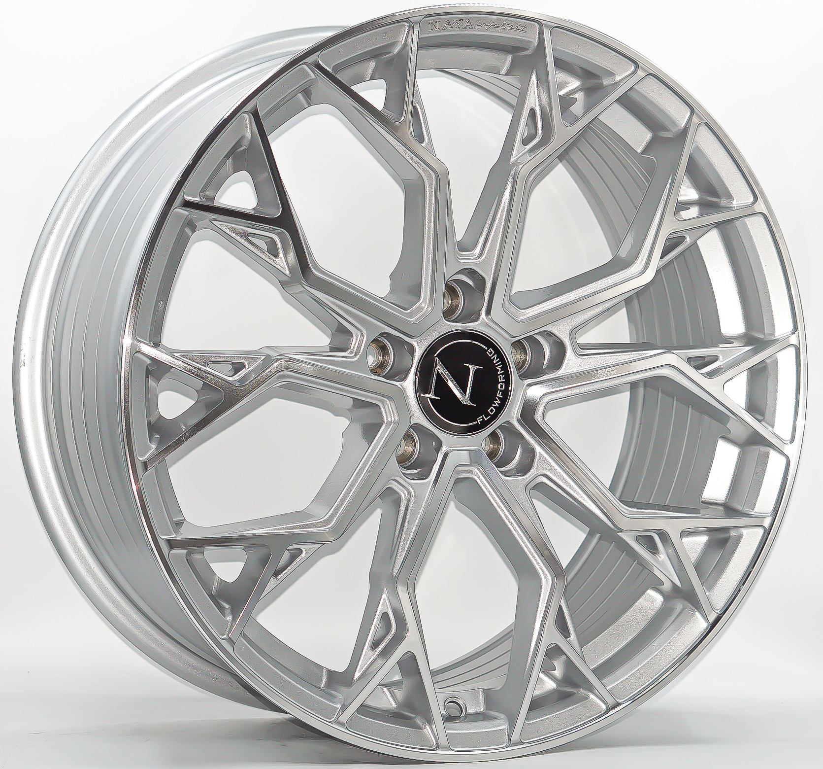 ล้อแม็กใหม่ NAYA Alpha3 5รู108 ET38 ซิลเวอร์หน้าเงา 8-18นิ้ว ล้อแม็กใหม่ NAYA Alpha3 5รู108 ET38 ซิลเวอร์หน้าเงา 8-18นิ้ว