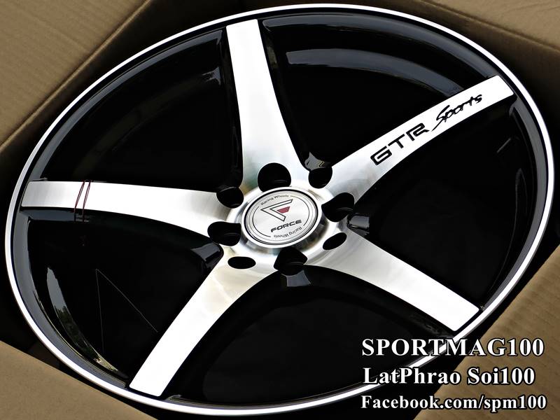 ล้อแม็ก เฮียสั่งลด แม็กซ์ใหม่ Cosmis Force GTR sport 4รู100/114 7.5-17นิ้ว