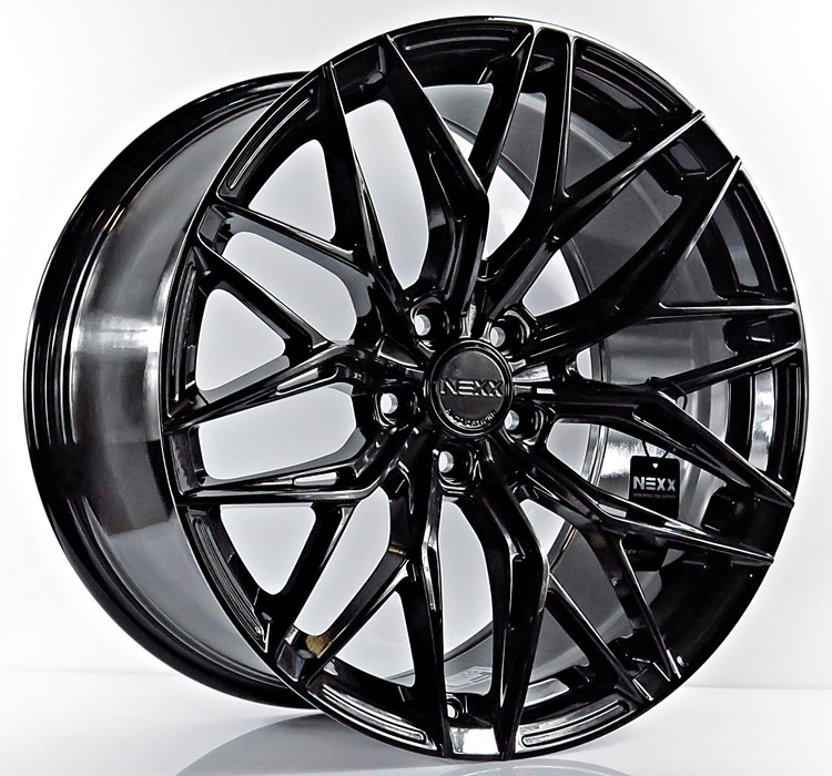 ล้อแม็ก ล้อแม็กใหม่เบา FlowForming NEXX XX07 5รู112 ET32 ดำเงา กว้าง8.5 ขอบ20นิ้ว 