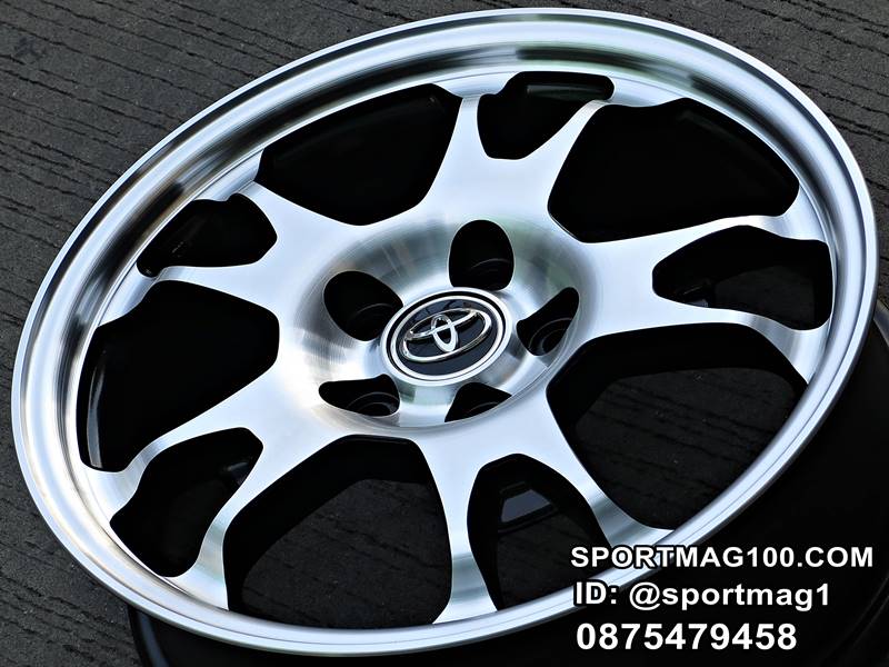 ล้อแม็กป้ายแดงModify Toyota Cross 5รู114 ดำหน้าเงา 6.5-17นิ้ว(ลาดพร้าว) ล้อแม็ก ล้อแม็กป้ายแดงModify Toyota Cross 5รู114 ดำหน้าเงา 6.5-17นิ้ว(ลาดพร้าว)