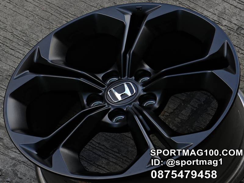ล้อแม็กแท้ป้ายแดง Honda NewCivic 5รู114 ดำด้าน 7-17นิ้ว ล้อแม็ก ล้อแม็กแท้ป้ายแดง Honda NewCivic 5รู114 ดำด้าน 7-17นิ้ว