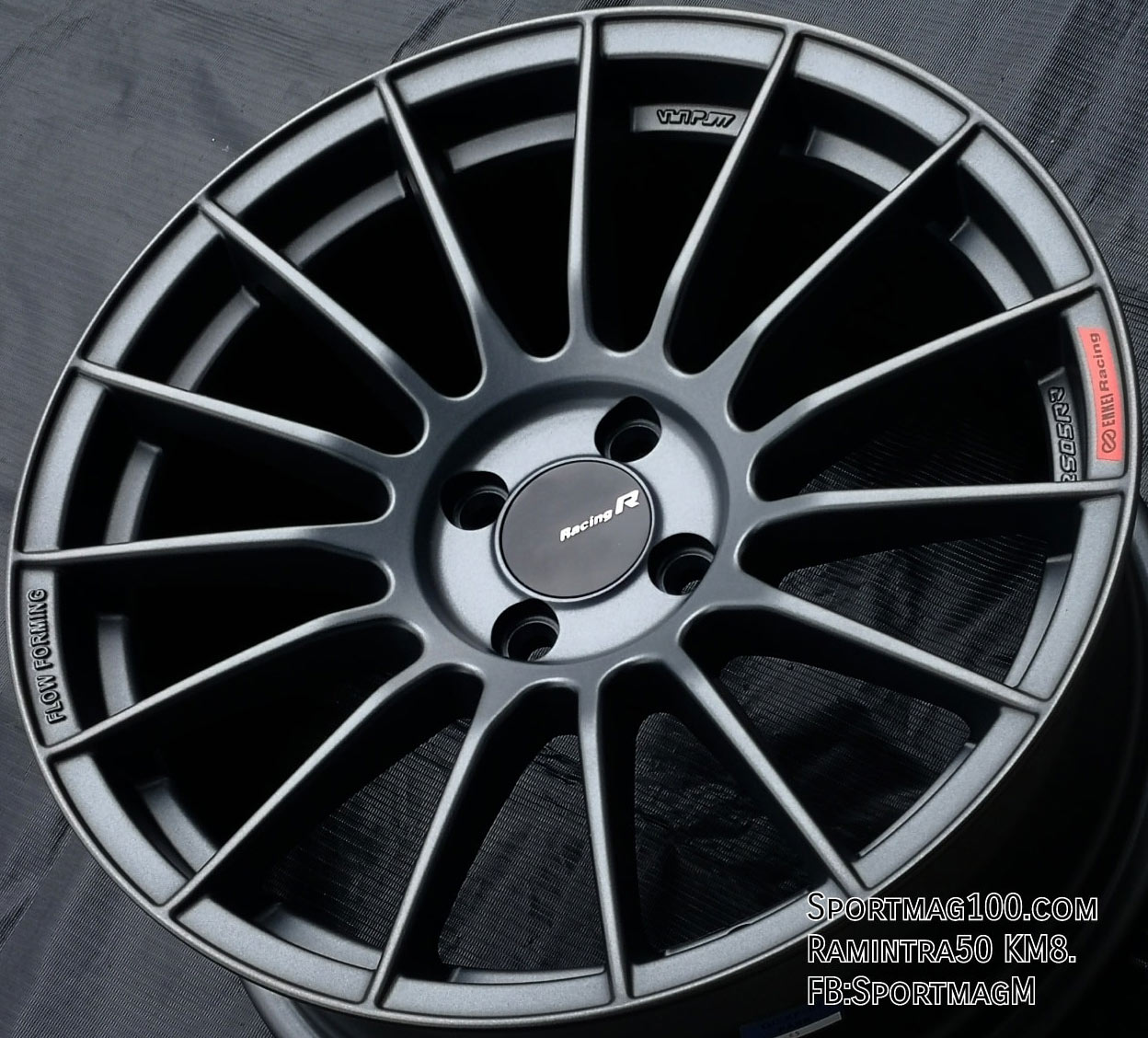 ล้อแม็ก แม็กเบา FlowForming RS05RR 4รู100 ET35 แมทกัน 8-17นิ้ว 