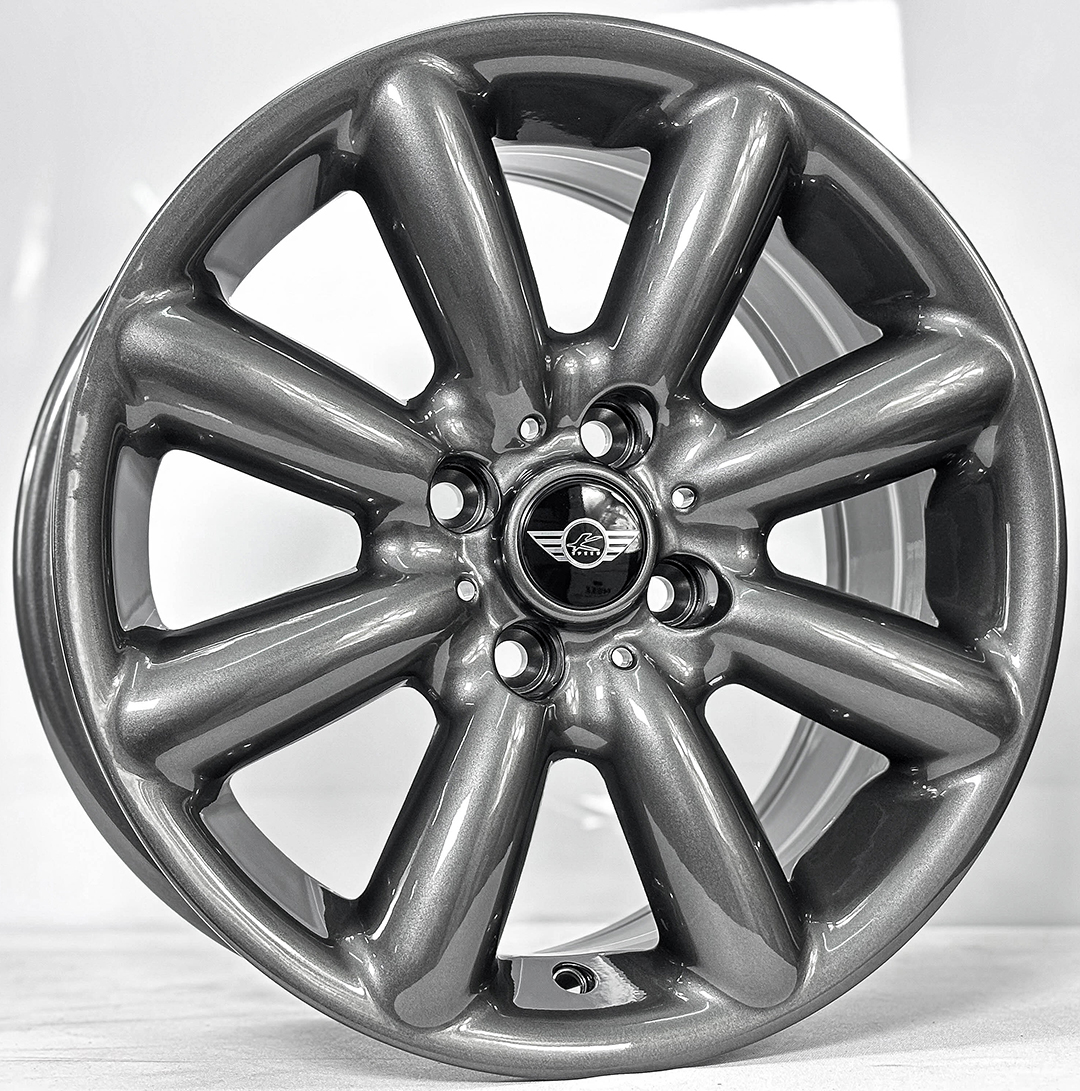 ล้อแม็ก ล้อแม็ก MINI One ขอบ15นิ้ว 3340 4รู100 ET35 สีเทา กว้าง 7นิ้ว