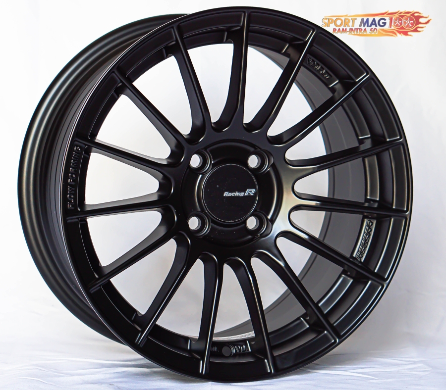 ล้อแม็กใหม่สุดเบา FlowForming MGW RS05RR 4รู100 ET30 ดำด้าน 7-15นิ้ว ล้อแม็ก ล้อแม็กใหม่สุดเบา FlowForming MGW RS05RR 4รู100 ET30 ดำด้าน 7-15นิ้ว