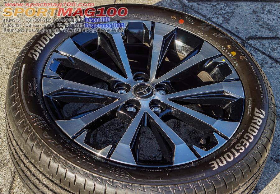 ล้อแม็กป้ายแดง Toyota Veloz 5รู100 สีดำเงา 6.5-17นิ้ว(รามอินทรา) ล้อแม็ก ล้อแม็กป้ายแดง Toyota Veloz 5รู100 สีดำเงา 6.5-17นิ้ว(รามอินทรา)