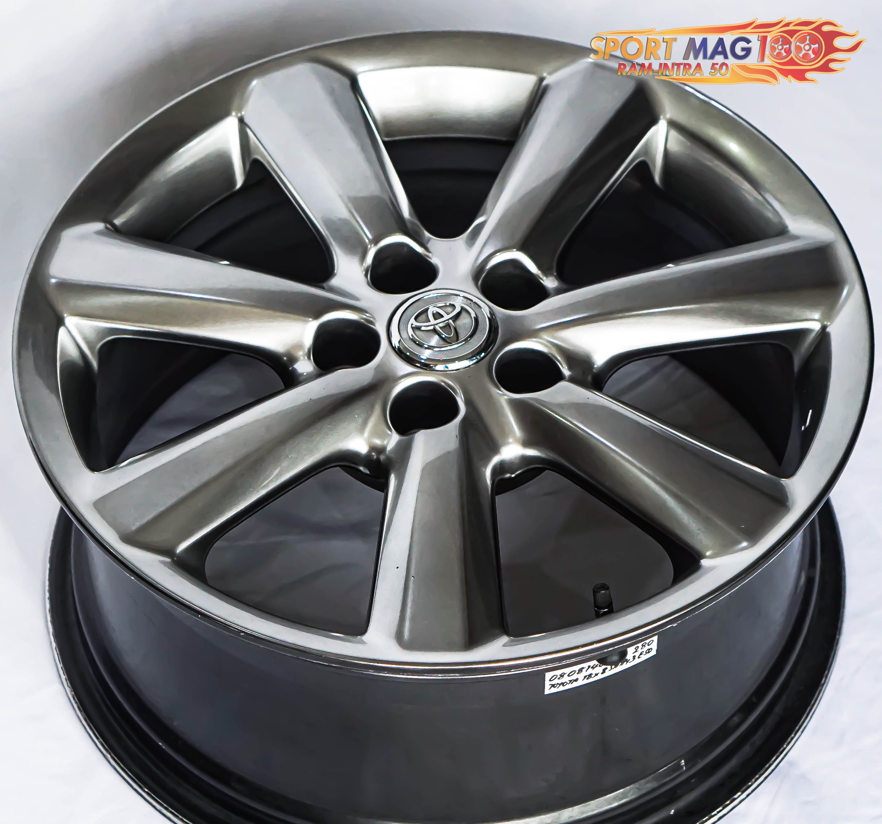 ล้อแม็กติดรถแท้ TOYOTA Alphard 5รู114 ไฮเปอร์แบล็ค 8-18นิ้ว (รามอินทรา) ล้อแม็ก ล้อแม็กติดรถแท้ TOYOTA Alphard 5รู114 ไฮเปอร์แบล็ค 8-18นิ้ว (รามอินทรา)