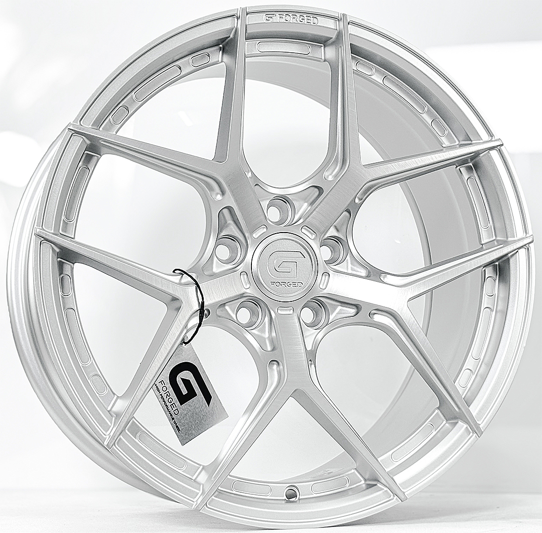 ล้อแม็ก ล้อแม็กแท้ G-Forged GF01M 5รู114.3/112 สีBrushSilverMatt 8.5-18นิ้ว