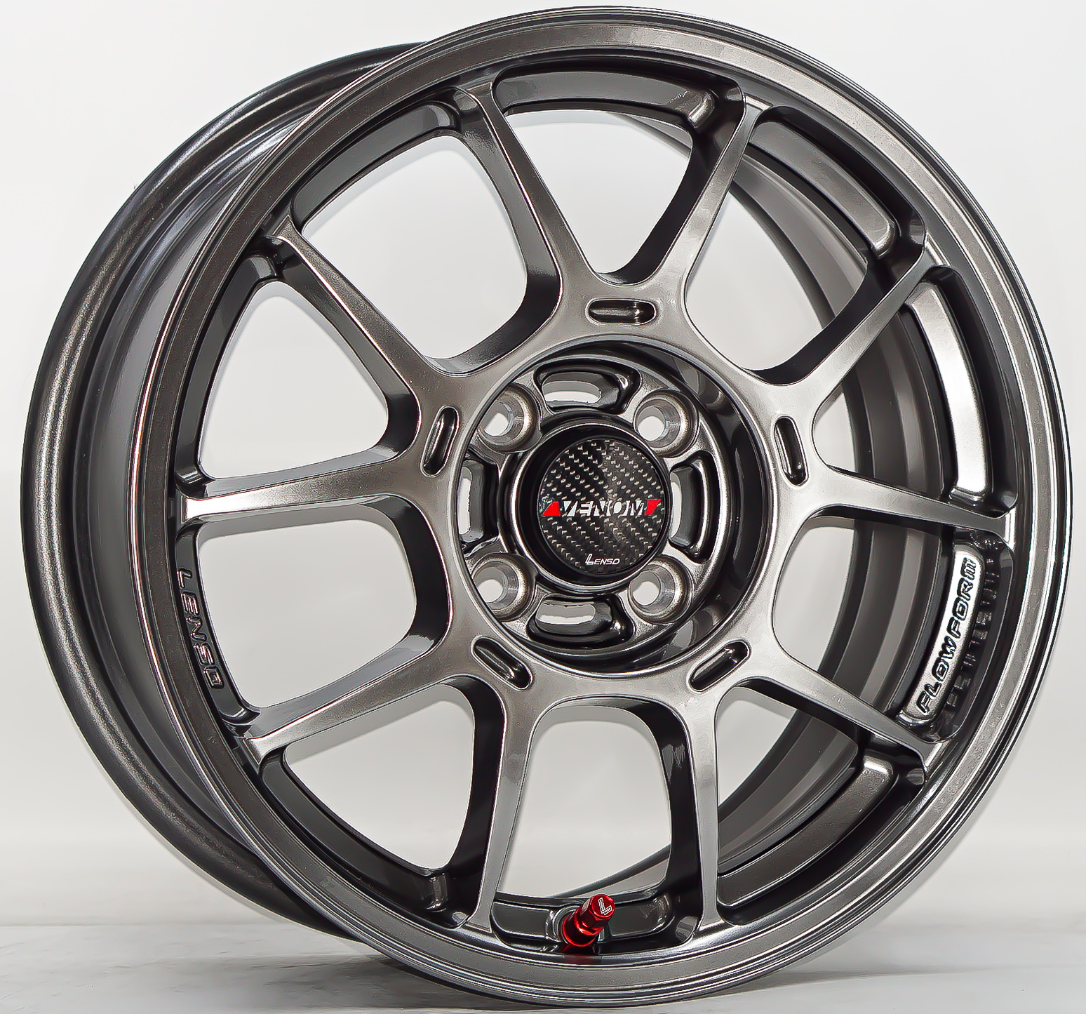 ล้อแม็ก ล้อแม็ก FlowForming Lenso V1N LITETECH+ ขอบ15นิ้ว 4รู100 Offset35 ไฮเปอร์แบล็ค กว้าง 7นิ้ว (5.03 กิโล)