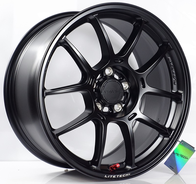 ล้อแม็กใหม่ FlowForming Lenso V1N LITETECH+ 4รู100 ET35 ดำด้าน 7-17นิ้ว (6.28 กิโล) ล้อแม็ก ล้อแม็กใหม่ FlowForming Lenso V1N LITETECH+ 4รู100 ET35 ดำด้าน 7-17นิ้ว (6.28 กิโล)