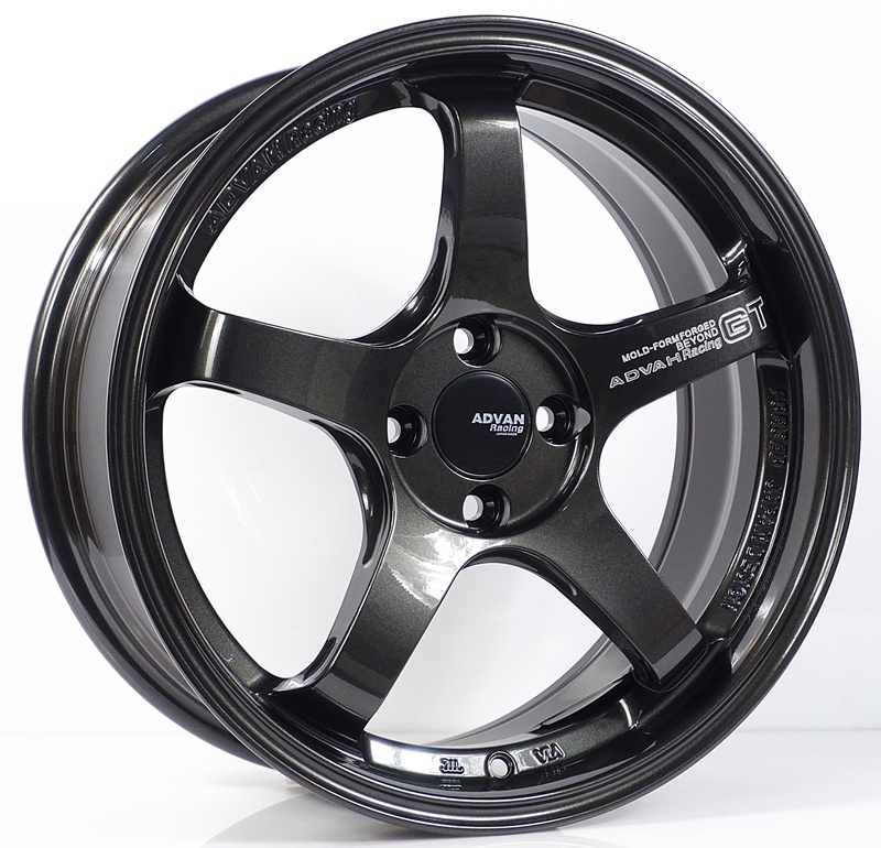 ล้อแม็ก ล้อแม็กใหม่ Flowforming Advan GT 4รู100 สีกันเมทาลิก Offset35 กว้าง7.5 ขอบ17
