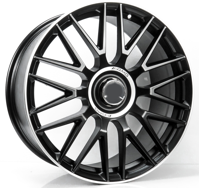 ล้อแม็ก ล้อแม็กใหม่ GT Coupe 2024 5รู112 ดำขอบเงา กว้างF8.5 R9.5 ขอบ19