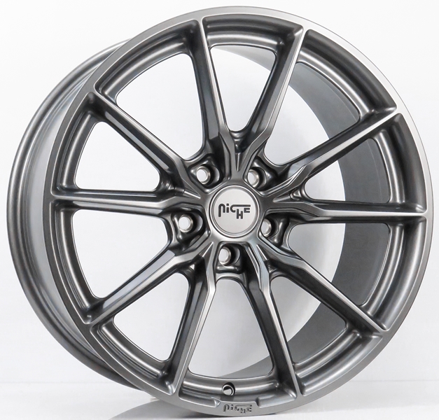 ล้อแม็ก Niche Rainier 5รู114.3 สีแมทกัน Offset33-35 F8.5 R9.5นิ้ว ขอบ 19นิ้ว ล้อแม็ก ล้อแม็ก Niche Rainier 5รู114.3 สีแมทกัน Offset33-35 F8.5 R9.5นิ้ว ขอบ 19นิ้ว