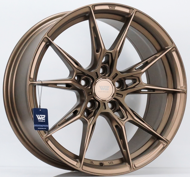 ล้อแม็ก ล้อแม็ก Flowforming WFF-X ขอบ 18 กว้าง 8.5นิ้ว 5รู112/114 Offset35 สีทองแดง