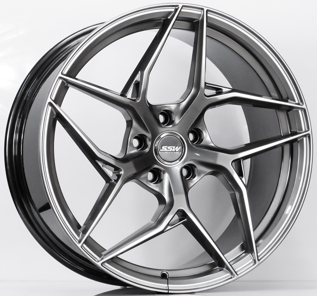 ล้อแม็ก SSW S369 ขอบ 19 กว้าง F8.5 R9.5นิ้ว 5รู114.3 Offset35-38 สีไฮเปอร์แบล็ค ล้อแม็ก ล้อแม็ก SSW S369 ขอบ 19 กว้าง F8.5 R9.5นิ้ว 5รู114.3 Offset35-38 สีไฮเปอร์แบล็ค
