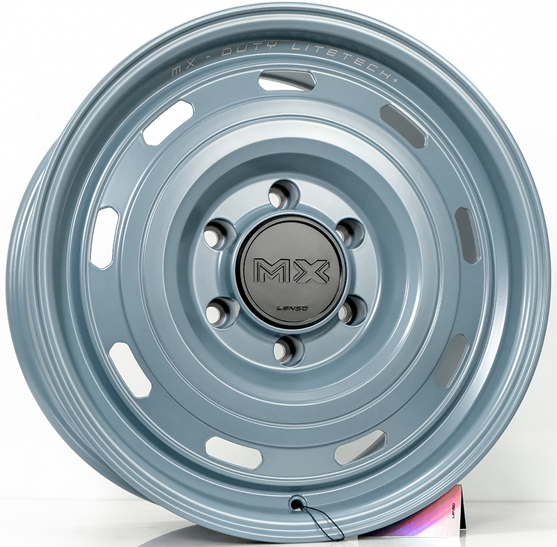ล้อแม็ก Lenso MX DUTY LITETECH+ FlowForming ขอบ 17 กว้าง 8.5นิ้ว 6รู139.7 Offset20 สีAirforceGrey ล้อแม็ก ล้อแม็ก Lenso MX DUTY LITETECH+ FlowForming ขอบ 17 กว้าง 8.5นิ้ว 6รู139.7 Offset20 สีAirforceGrey