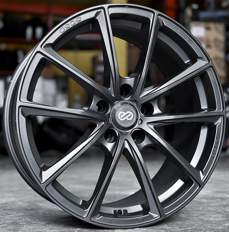 ล้อแม็กมือสองแท้ Enkei SC50 ขอบ 18 กว้าง 8นิ้ว 5รู114.3 Offset35 สีดำด้าน(ลาดพร้าว) ล้อแม็ก ล้อแม็กมือสองแท้ Enkei SC50 ขอบ 18 กว้าง 8นิ้ว 5รู114.3 Offset35 สีดำด้าน(ลาดพร้าว)