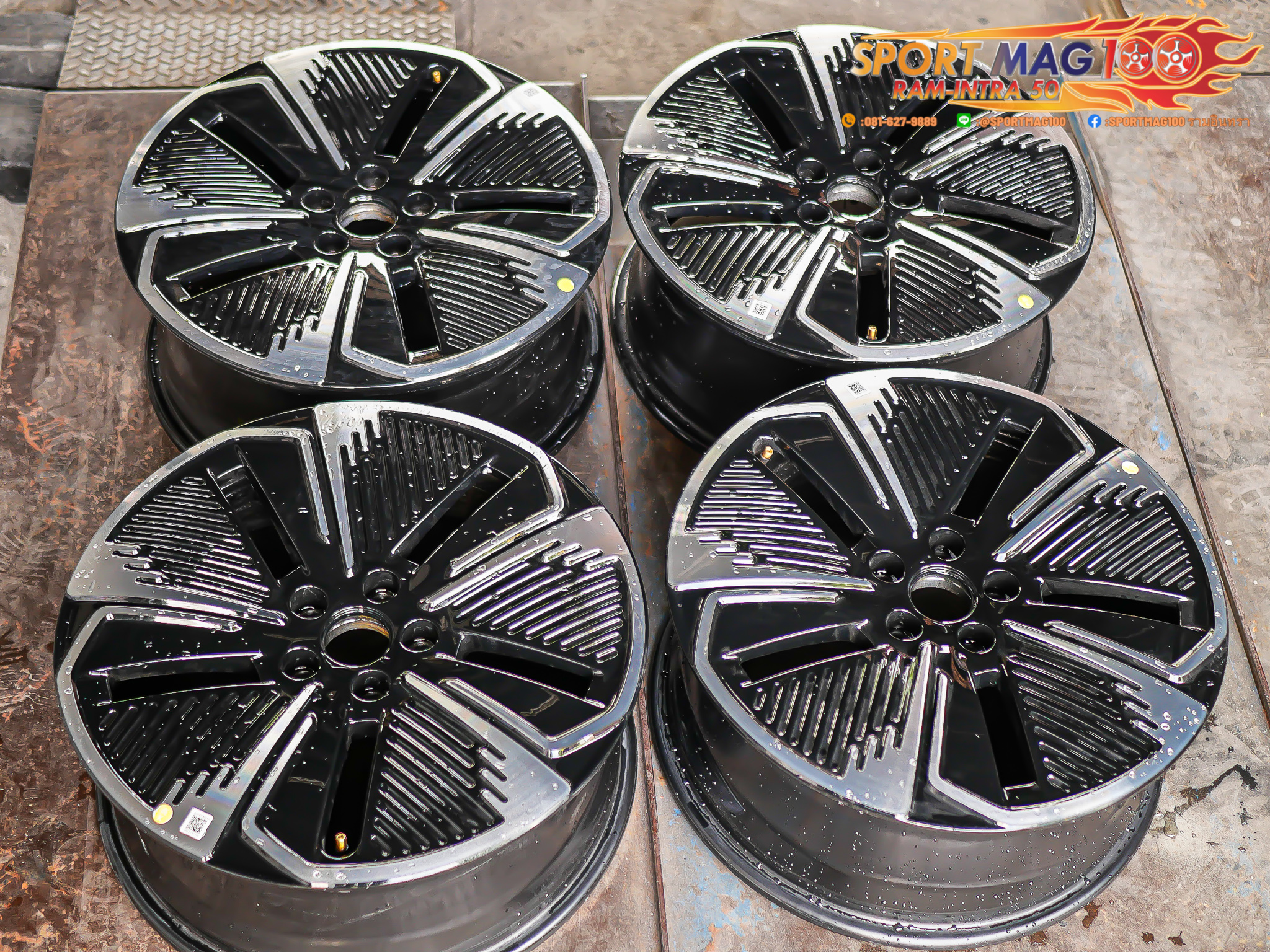 ล้อแม็กป้ายแดง Jaecoo5 ขอบ 18 5รู108 (รามอินทรา) ล้อแม็ก ล้อแม็กป้ายแดง Jaecoo5 ขอบ 18 5รู108 (รามอินทรา)