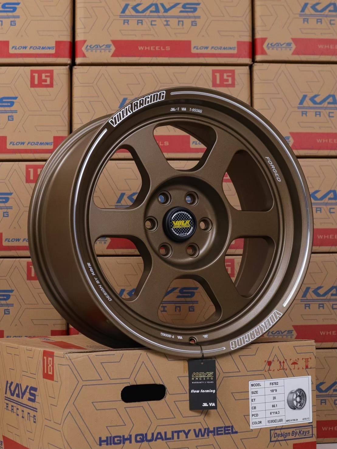 ล้อแม็ก ล้อแม็ก TE37X 6รู114.3 ET20 ทองแดงเลเซอร์ กว้าง9-18นิ้ว(นาวาร่า) 