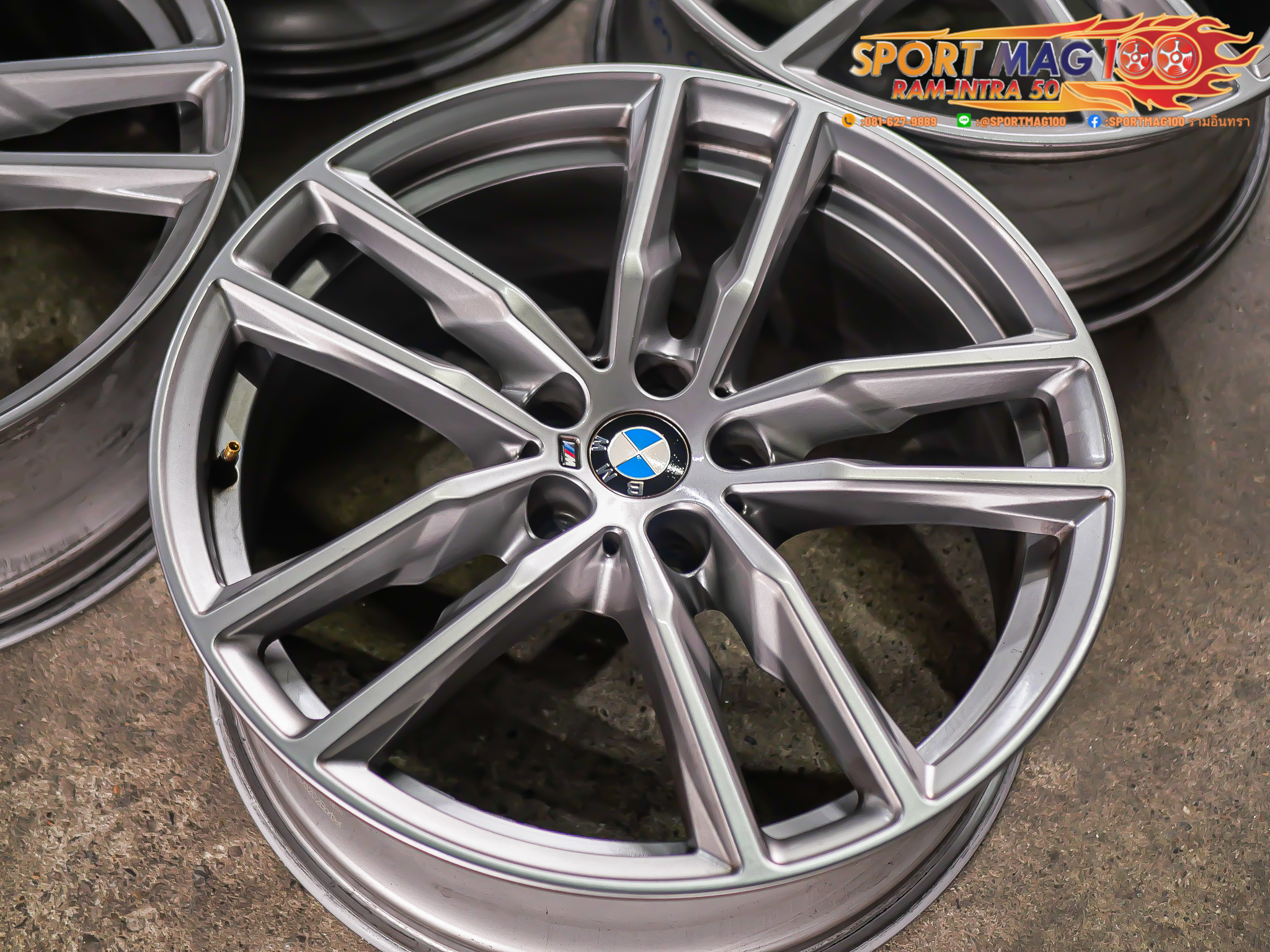 ล้อแม็ก ล้อมือสองแท้ BMW X3 ขอบ19นิ้ว กว้าง7.5นิ้ว 5รู112 Offset32 (รามอินทรา)