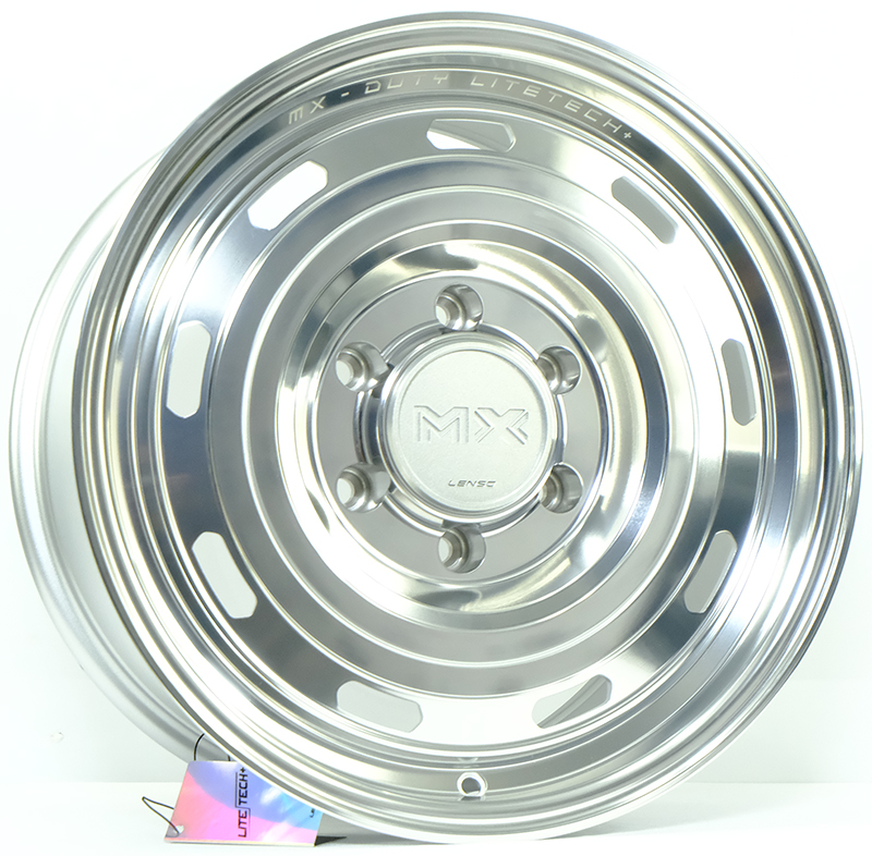 ล้อแม็ก ล้อแม็ก Lenso MX DUTY LITETECH+ FlowForming ขอบ17นิ้ว กว้าง 8.5นิ้ว 6รู139.7 Offset20 สีSilverMirror