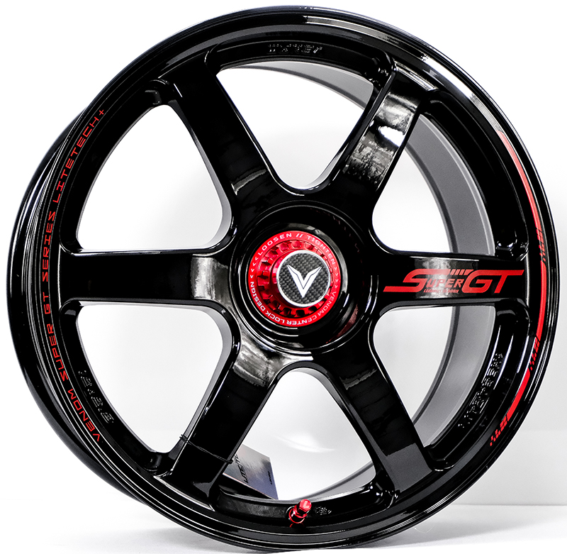 ล้อแม็ก ล้อแม็ก Lenso VNT Venom Litetech+ FlowForming ขอบ 18 กว้าง 8.5นิ้ว 5รู114.3 Offset35 สีดำเงาPadRed