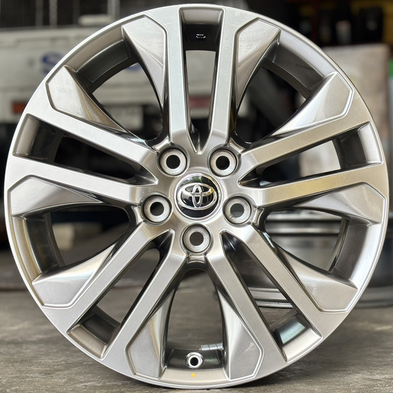 ล้อแม็ก ล้อแม็กมือสอง TOYOTA INNOVA ขอบ18นิ้ว กว้าง7.5นิ้ว 5รู114.3 Offset45 สีไฮเปอร์(ลาดพร้าว)