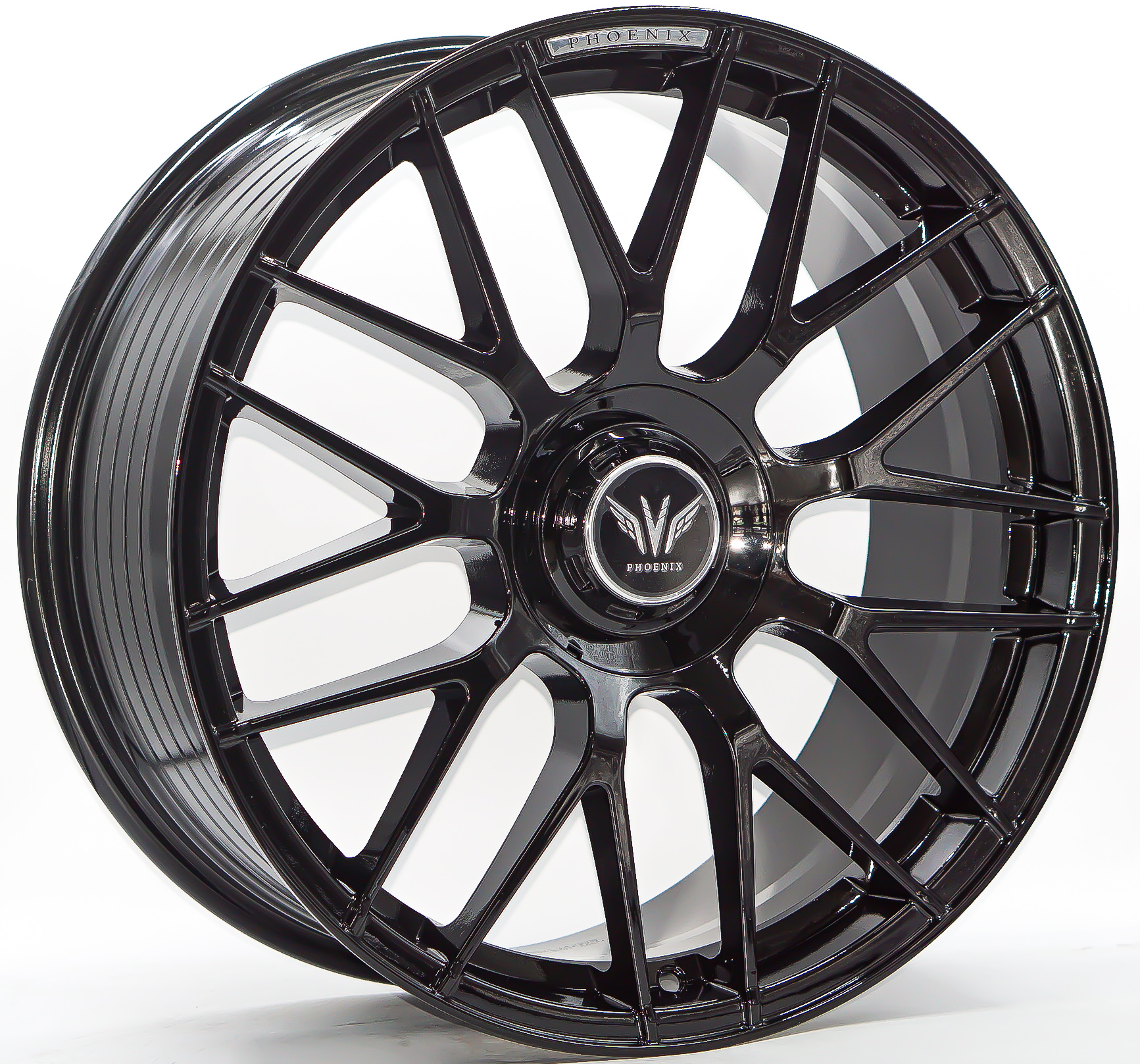 ล้อแม็ก ล้อแม็ก Flowforming WP FF027 ขอบ19นิ้ว กว้าง 8.5นิ้ว 5รู112/108 Offset35 สีดำเงา