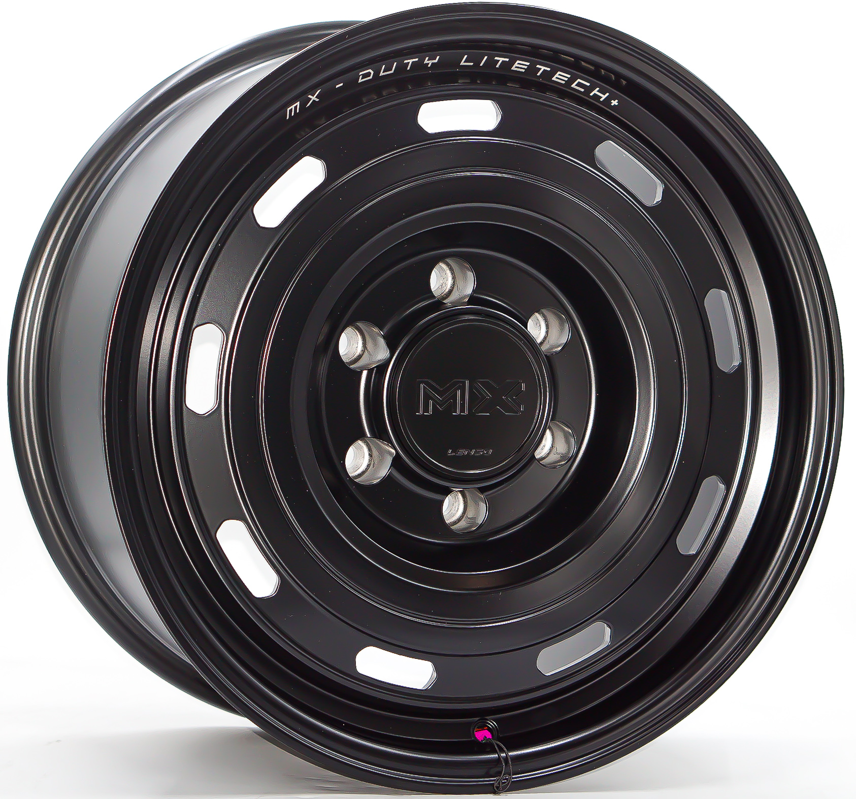ล้อแม็ก ล้อแม็ก Lenso MX DUTY LITETECH+ FlowForming ขอบ 17 กว้าง 8.5นิ้ว 6รู139.7 Offset20 สีดำด้าน