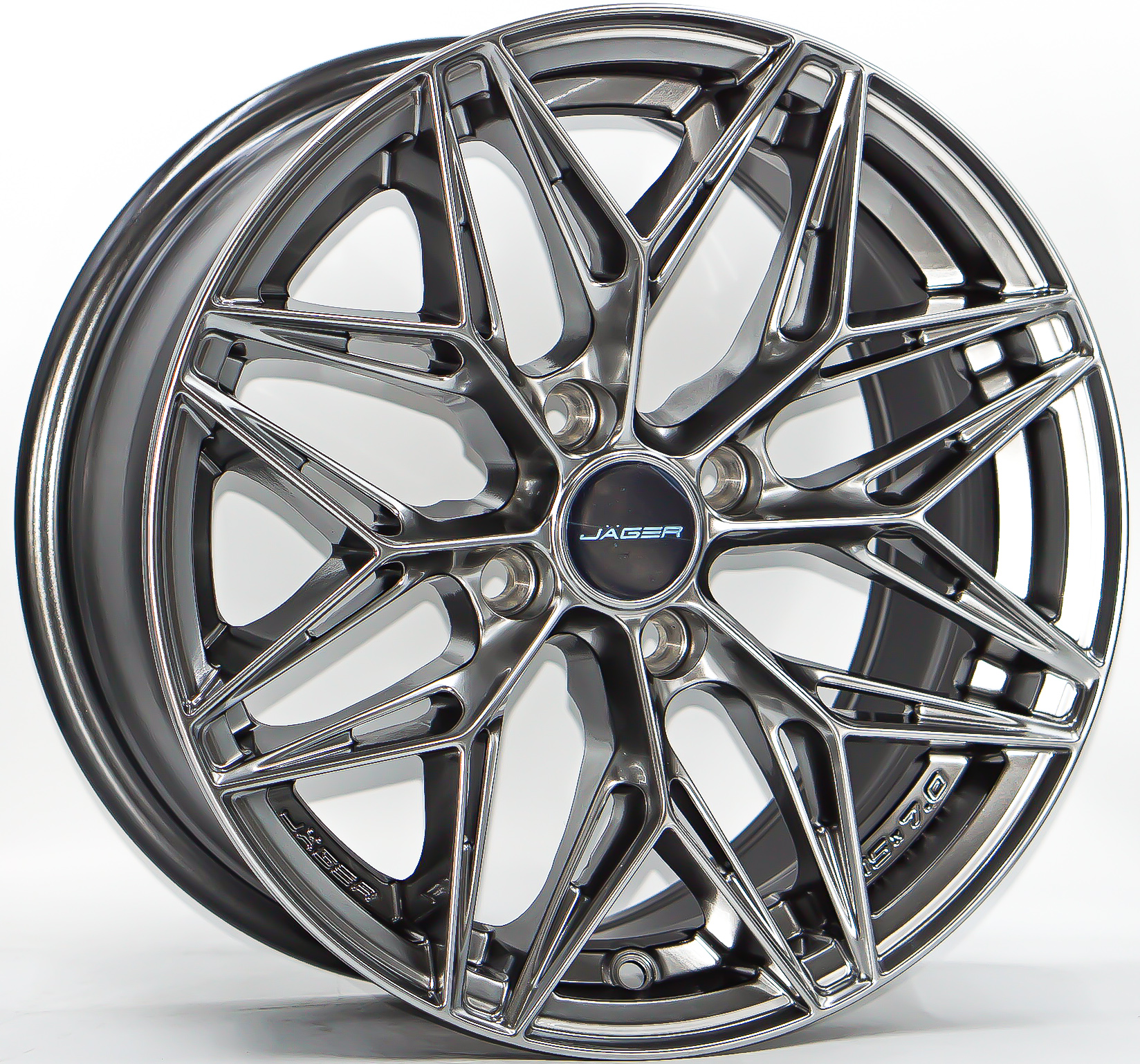 ล้อแม็ก ล้อแม็กใหม่ Lenso Jager Buck JPB ขอบ15นิ้ว กว้าง7นิ้ว 4รู100 Offset35 สีไฮเปอร์แบล็ค