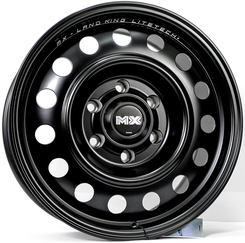 ล้อแม็ก ล้อแม็ก Lenso MX LANDKING LITETECH+ FlowForming ขอบ17นิ้ว กว้าง 8.5นิ้ว 6รู139.7 Offset27 สีดำด้าน